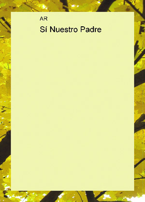PUBLICACIONES 2012 | SÍ, NUESTRO PADRE. AGUSTÍN RAMOS FERRERA