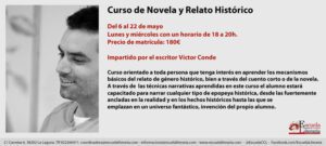 Curso de Novela y Relato Histórico por Víctor Conde