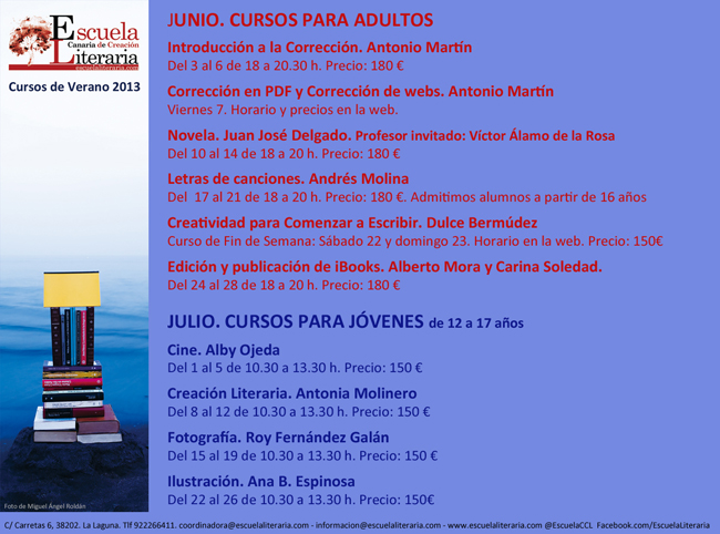 Cursos de verano 2013