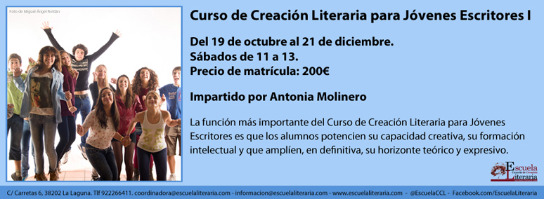 Curso de Creación Literaria para Jóvenes Escritores I