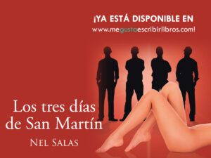 Cartel del libro Los tres días de San Martín