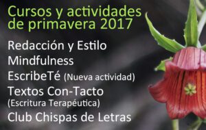 CURSOS Y ACTIVIDADES DE PRIMAVERA 2017