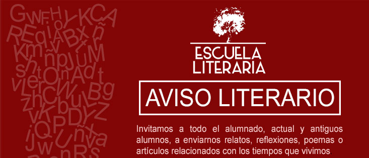 Banner aviso literario envío relatos