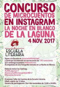 Concurso microcuentos en Instagram. La noche en blanco.