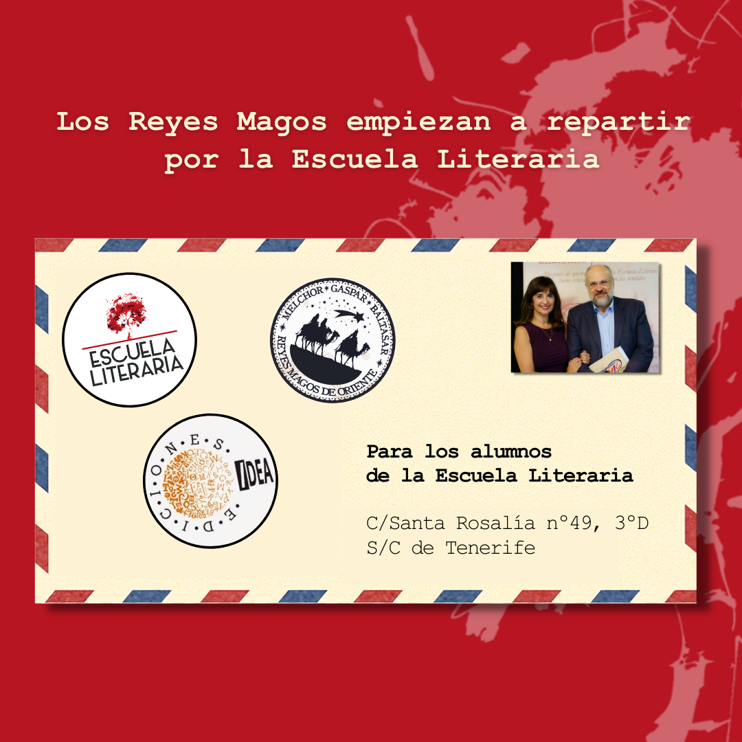 Los Reyes Magos empiezan a repartir por la Escuela Literaria